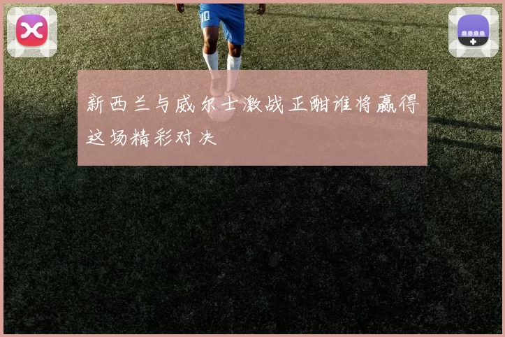 新西兰与威尔士激战正酣谁将赢得这场精彩对决